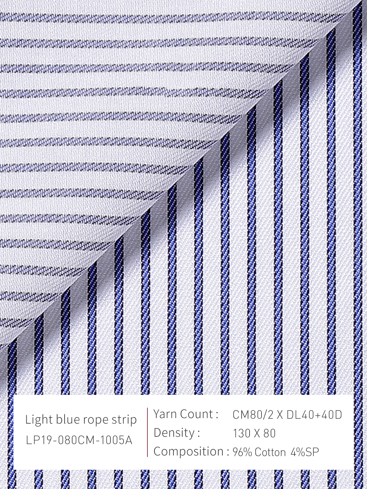 Light Blue Rope Strip