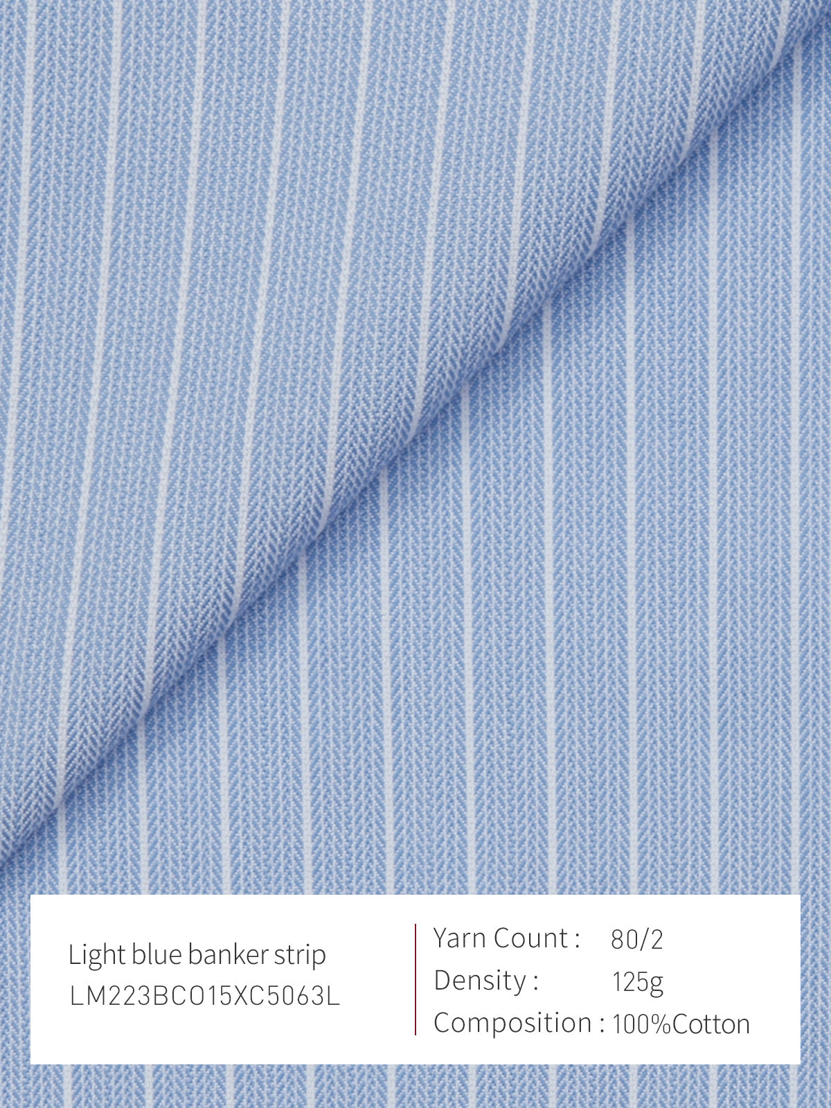 Light Blue Banker Strip