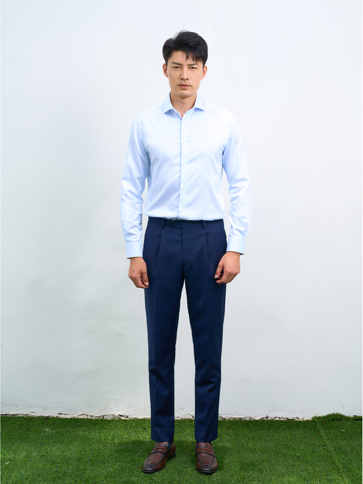 Ice Blue Twill