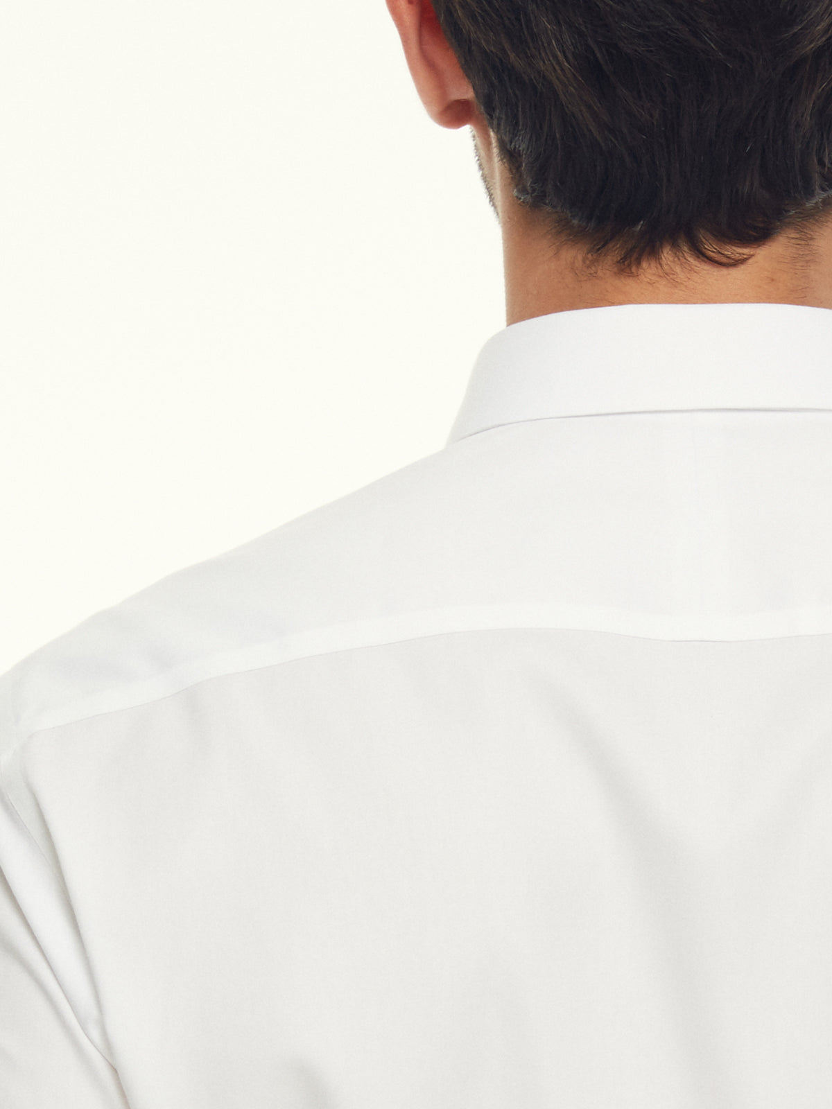 White Pinpoint Oxford