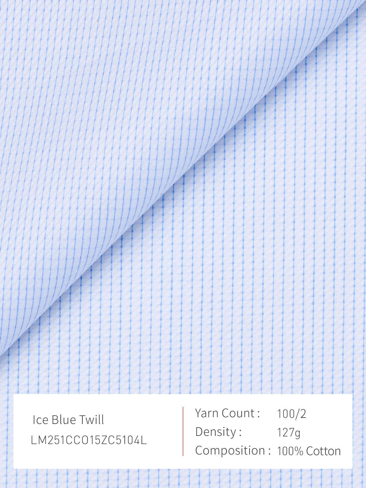Ice Blue Twill