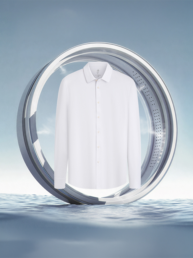Comfort-Stretch shirt look