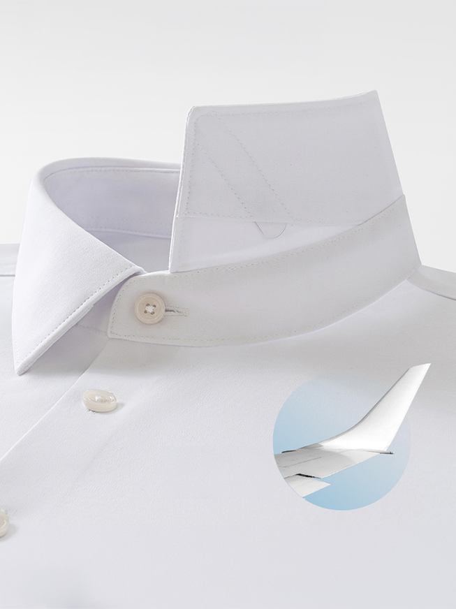 Comfort-Stretch shirt look