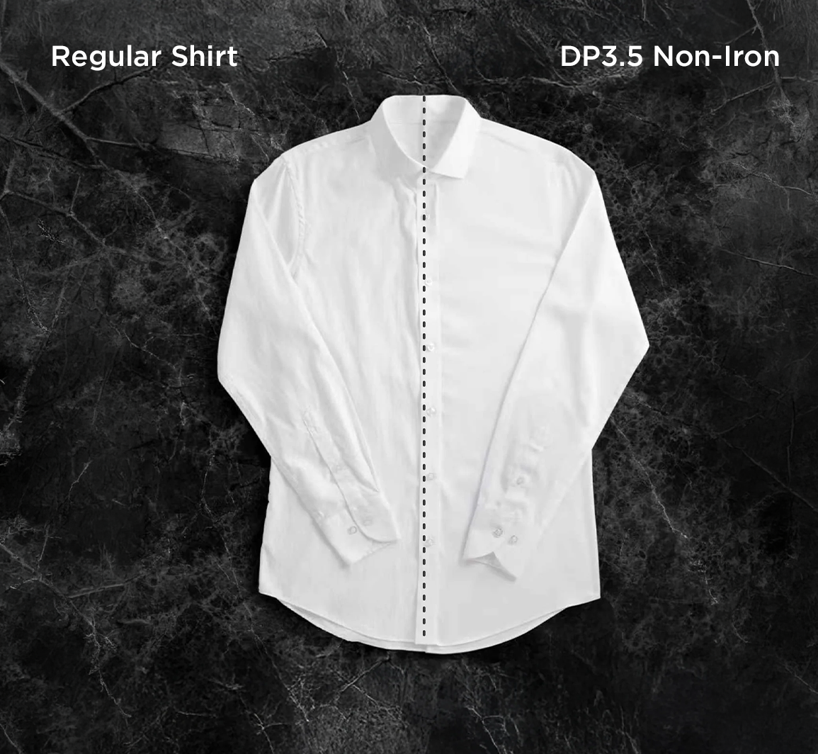 DP3.5 non-iron shirt features