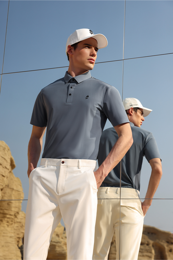 High Tech Seamless Polo look