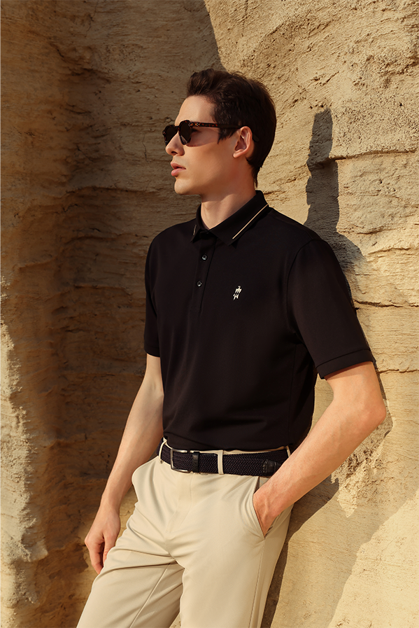 High Tech Seamless Polo look