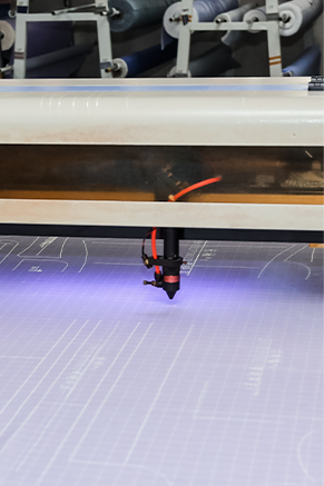 Precision laser cutting