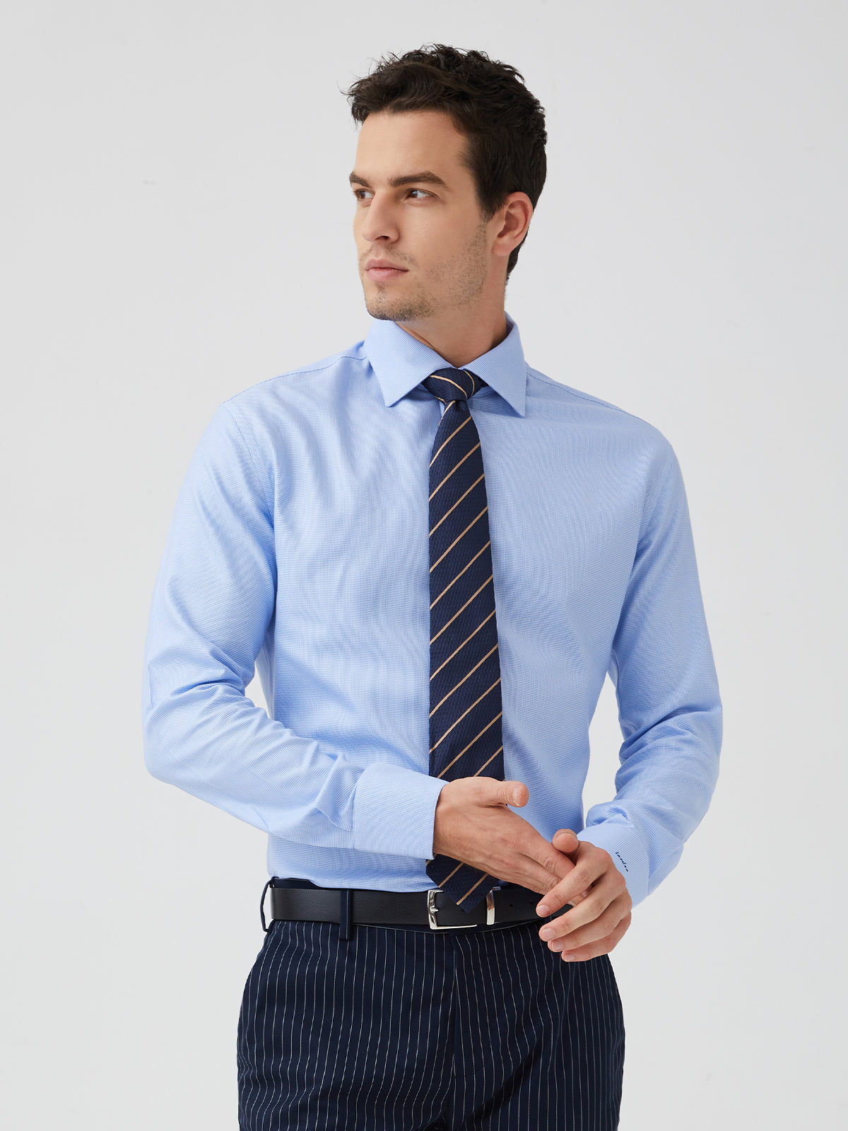 100s Light Blue Dogtooth