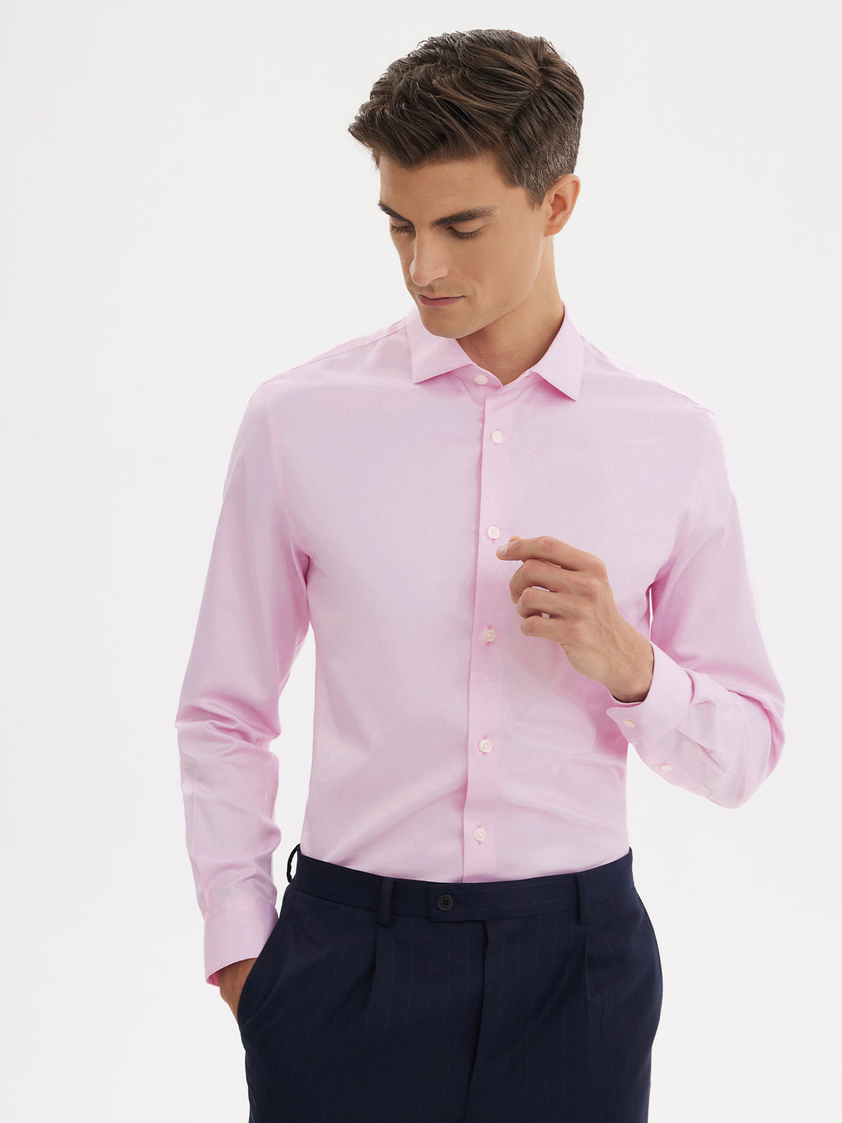 Rose Pink Herringboe