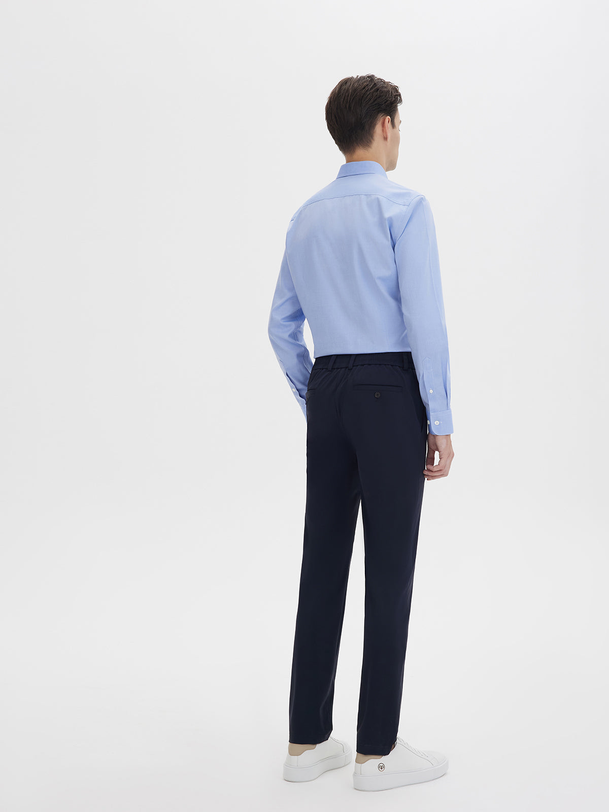 Light Blue Pinpoint Oxford