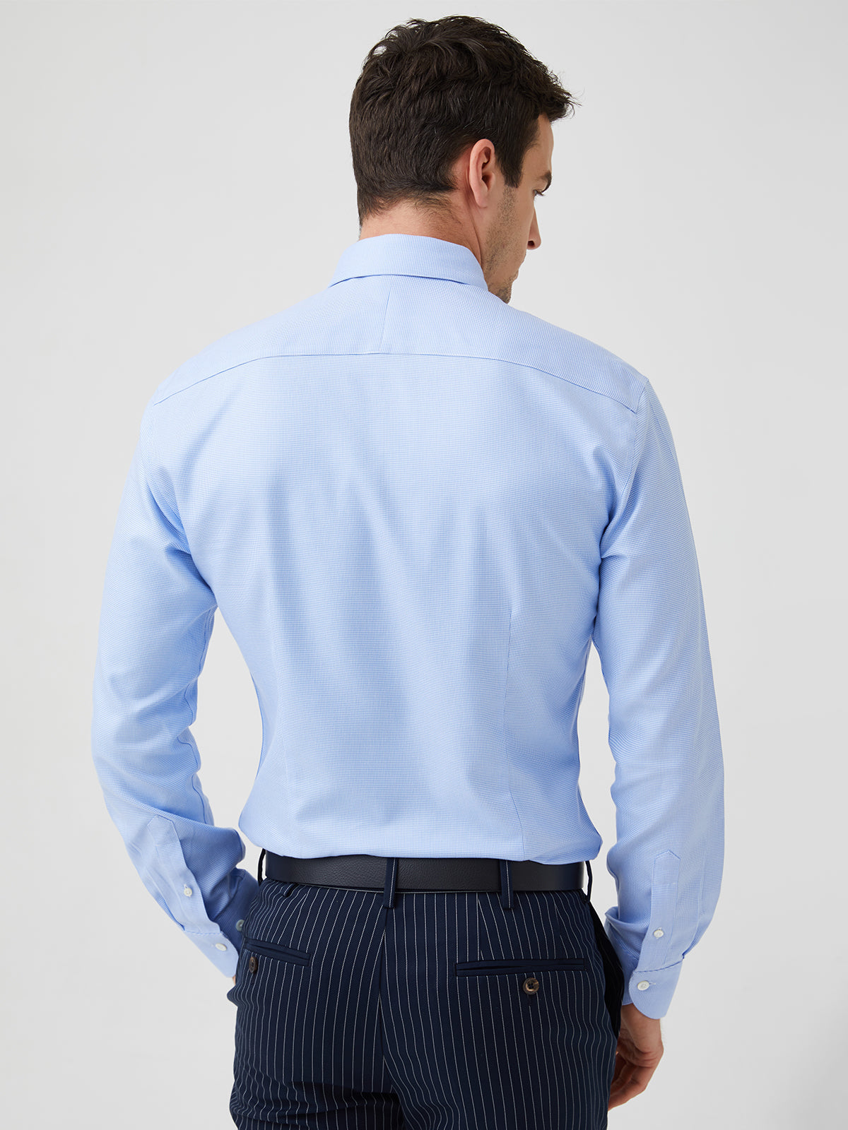 100s Light Blue Dogtooth