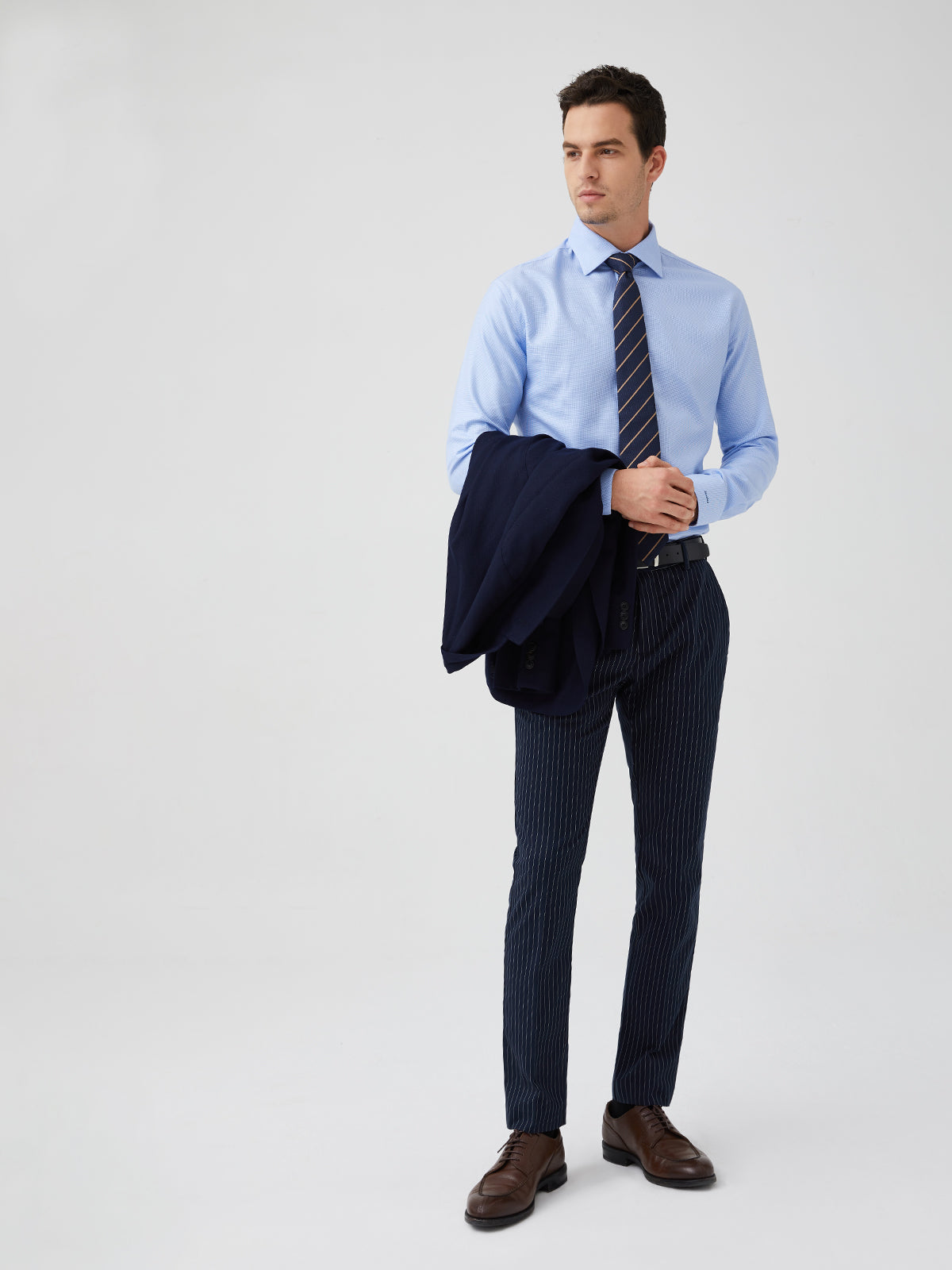 100s Light Blue Dogtooth