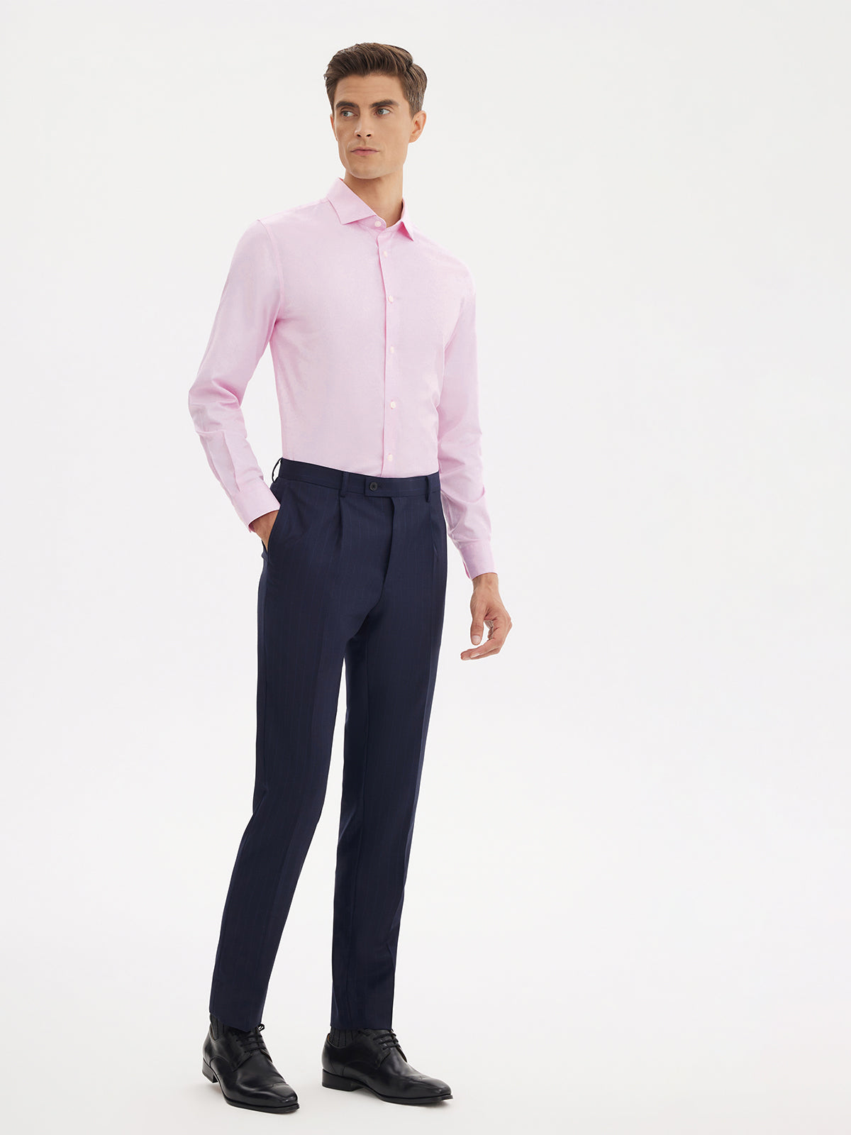 Rose Pink Herringboe