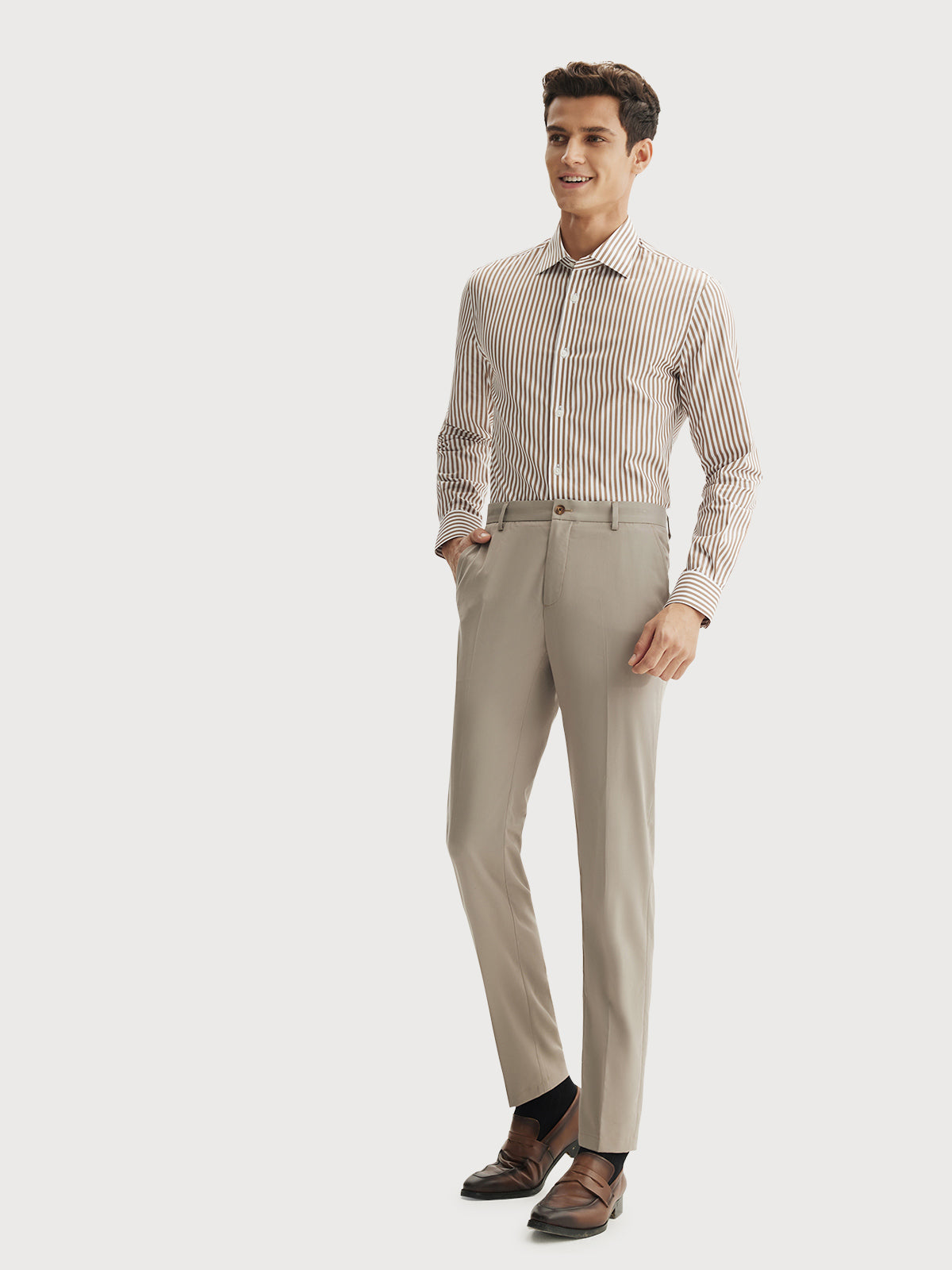 Chestnut Brown London Strip