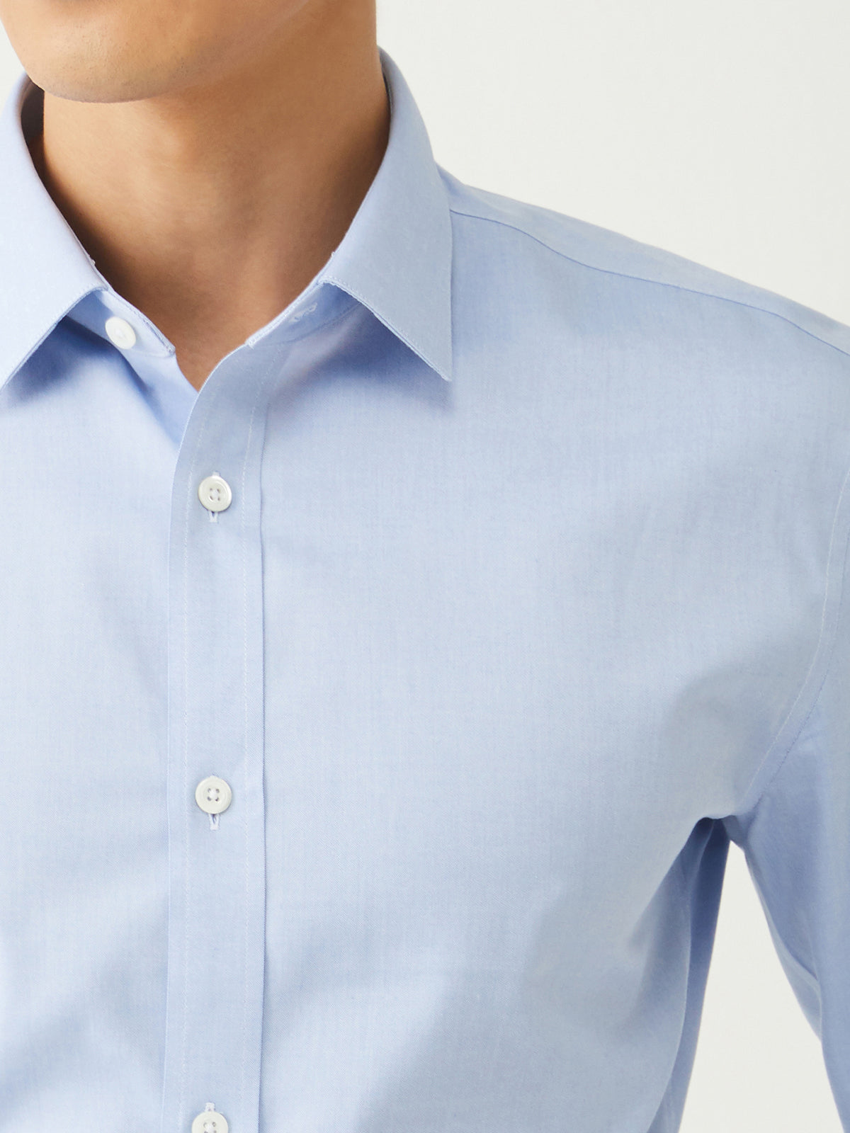 80S Blue Pinpoint Oxford