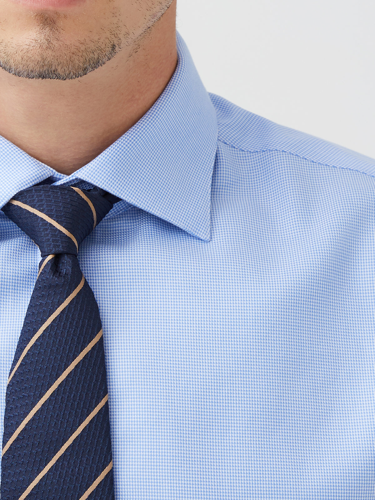 100s Light Blue Dogtooth