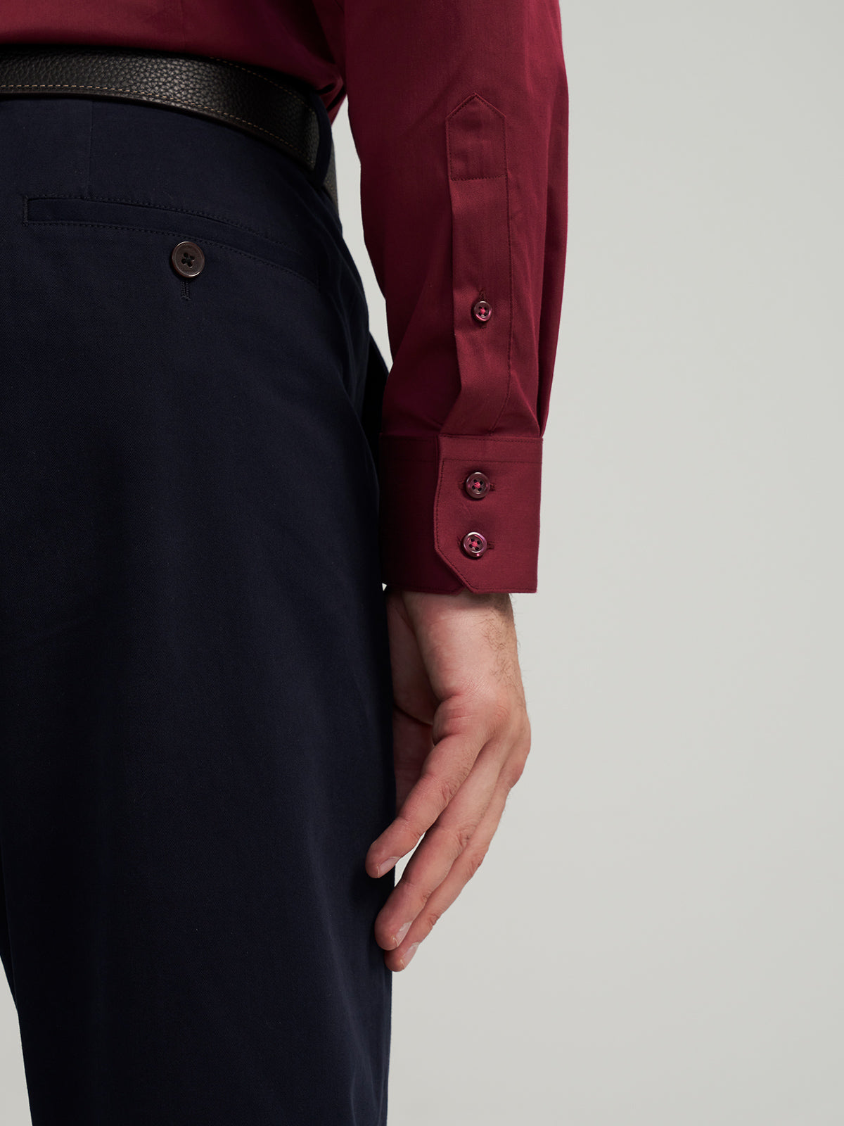 Burgundy Sateen