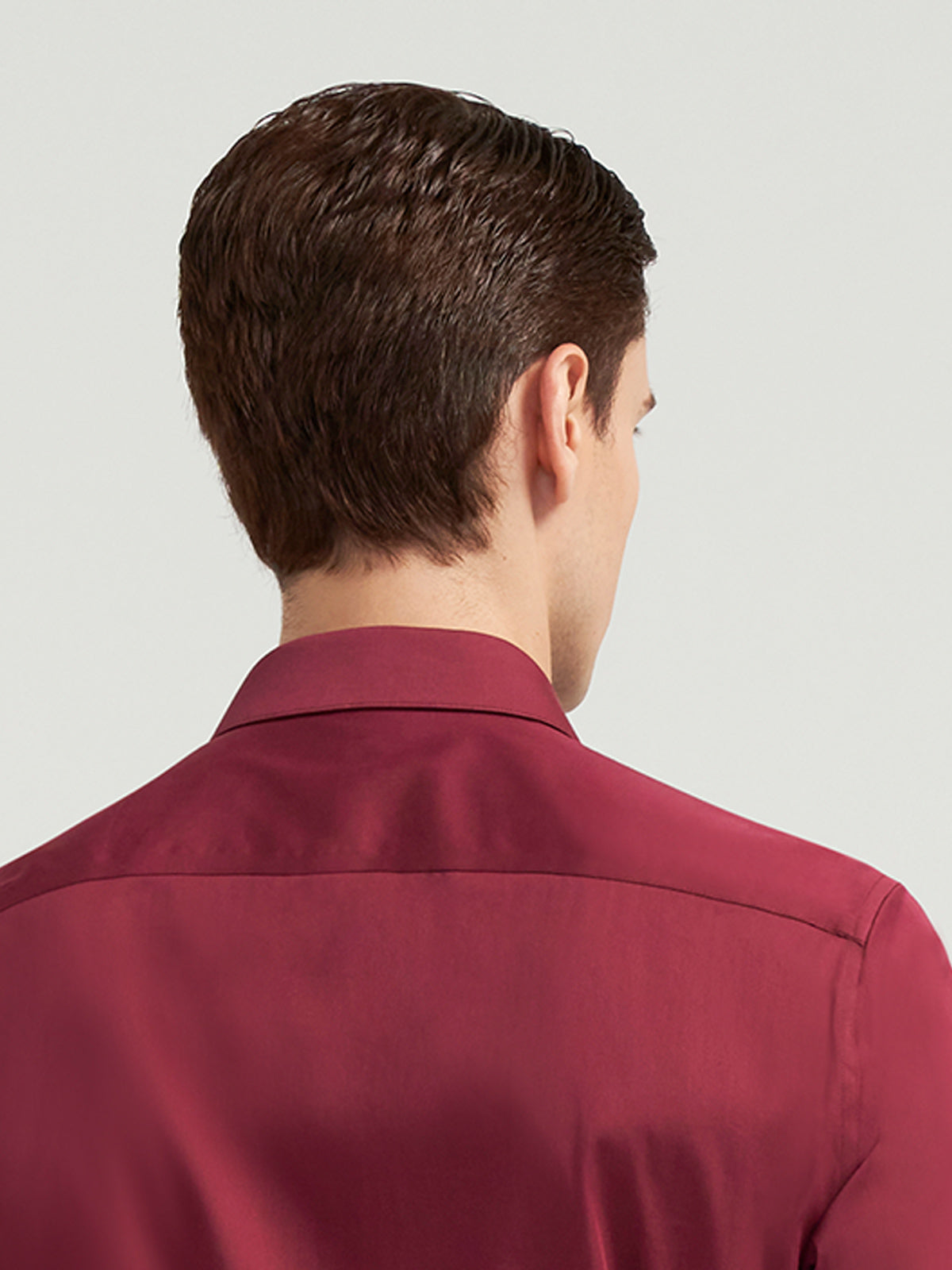 Burgundy Sateen